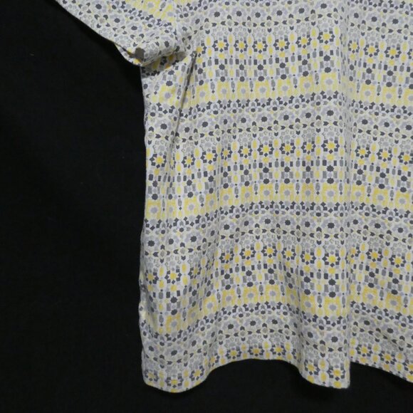 CROFT & BARROW Classic Tee | large | Patterned Short Sleeve Top - Picture 12 of 16